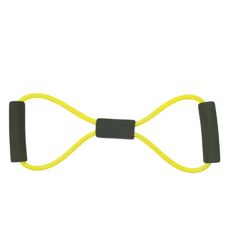 Pilates 4-Tube Elastic Pedal Puller Resistance Band – Portable Full-Body Fitness & Cardio Training