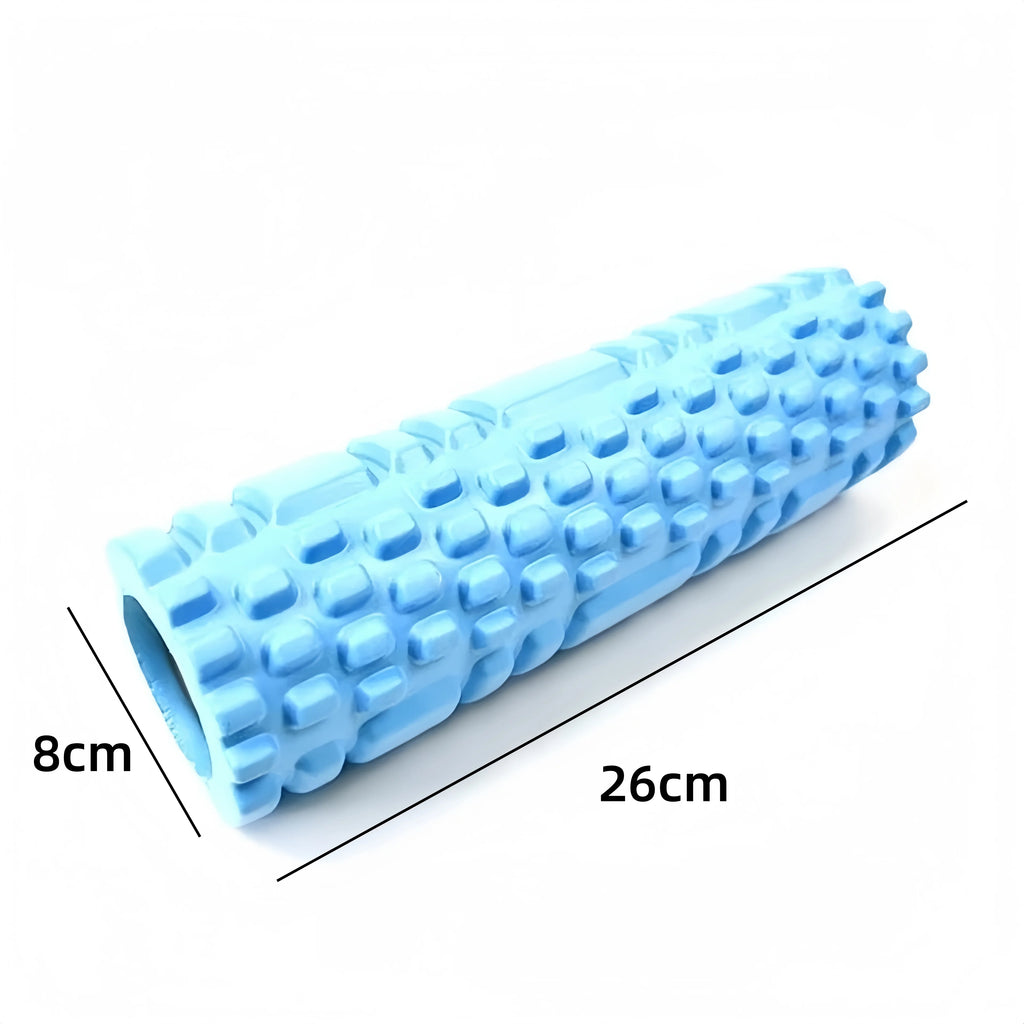Pilates Hollow Foam Roller – 3D Floating Texture for Muscle Massage, Fascia Release & Yoga Recovery