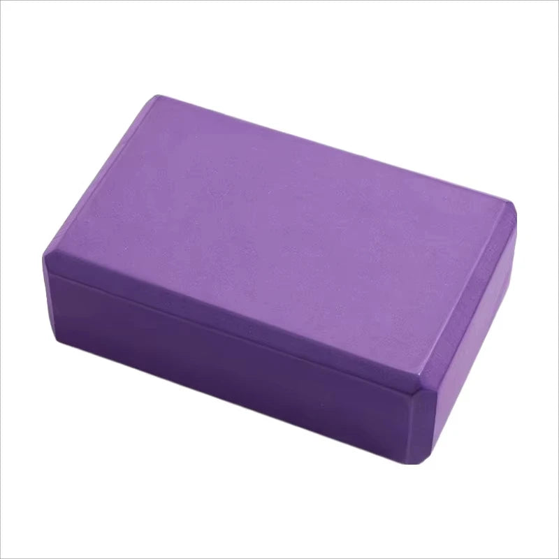 Foam Yoga Block – High-Density Pilates Brick for Stretching & Core Training