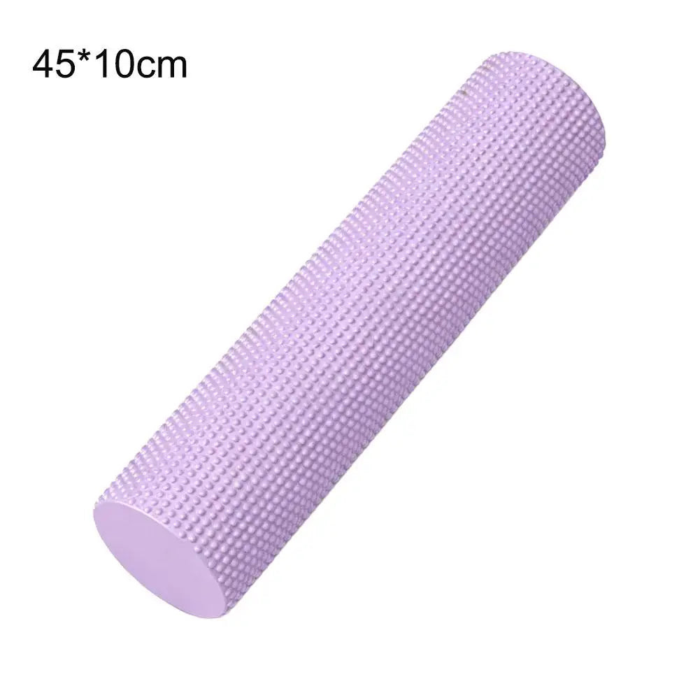 Pilates High-Density EVA Foam Roller – 45x10cm for Muscle Recovery, Body Shaping & Yoga Stretching