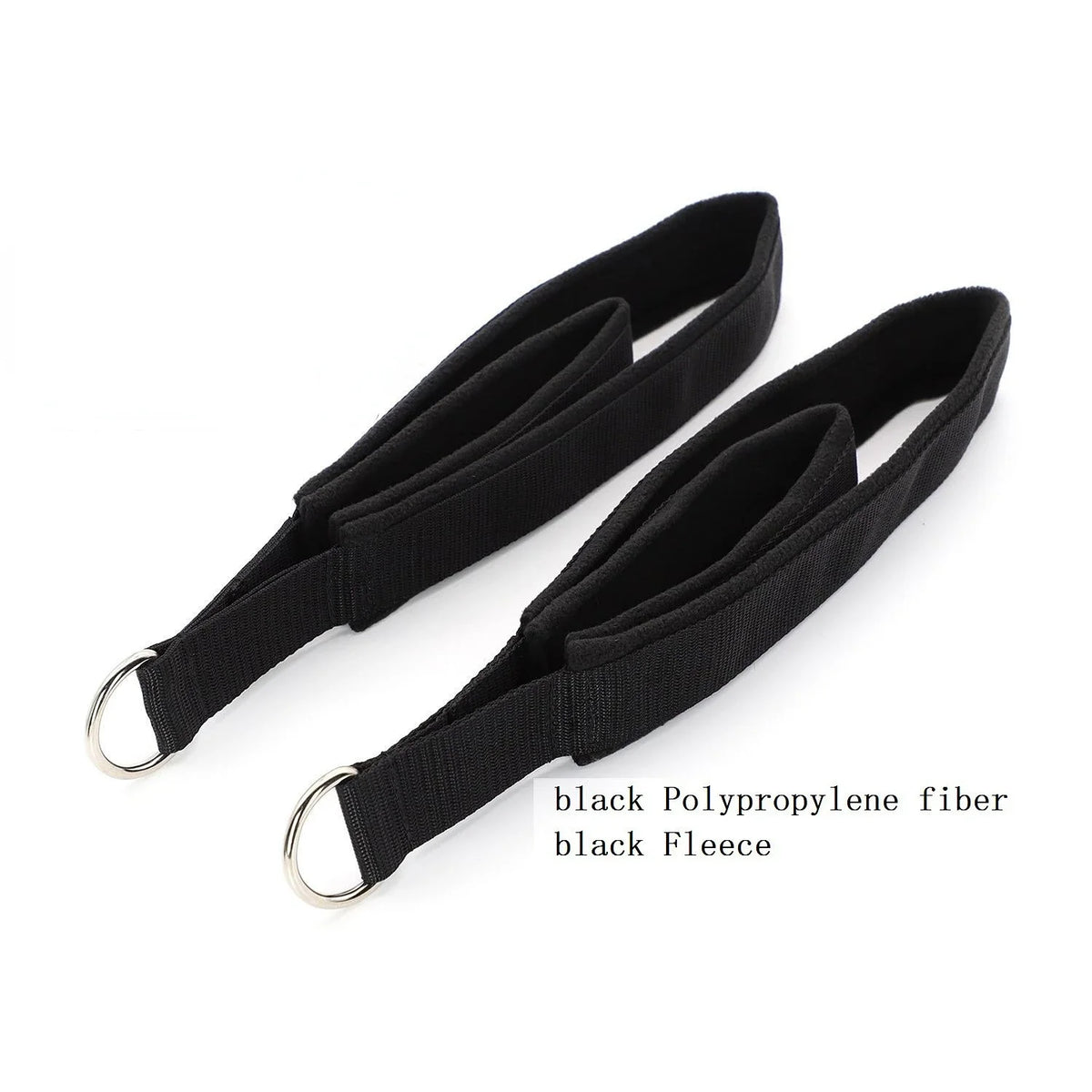 Pilates Double Ring Ankle Strap – Elastic Stretch Cord for Reformer Bed, Yoga & Resistance Training