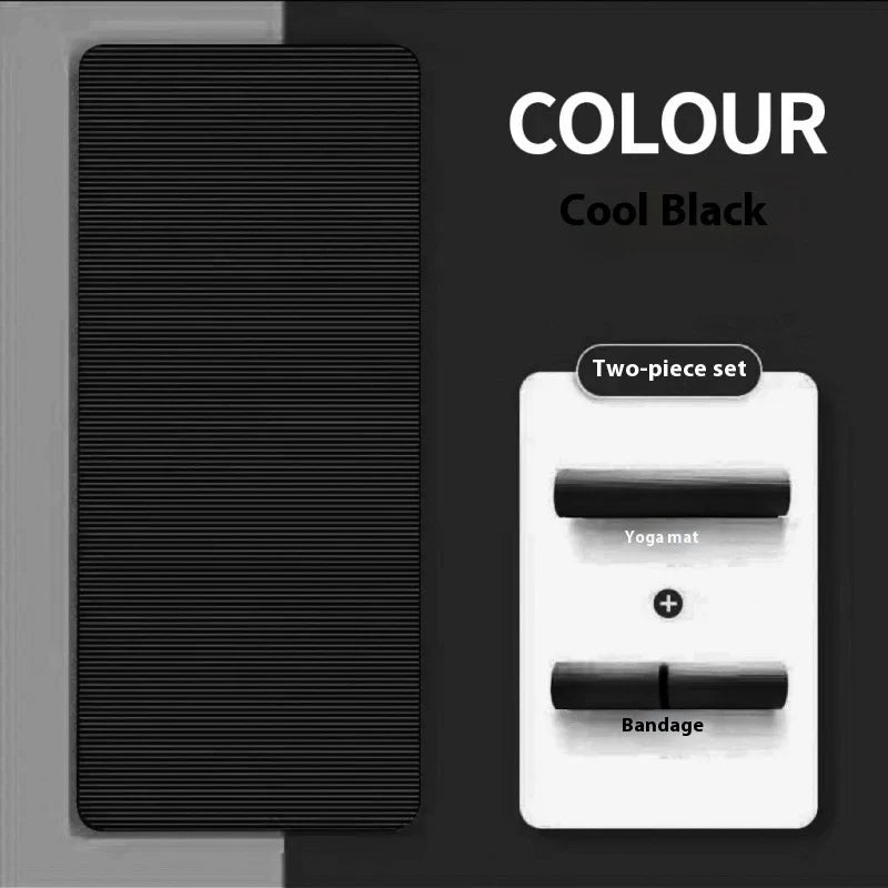 10mm Non-Slip Pilates & Yoga Mat – Extra Thick Home Gym Mat product image