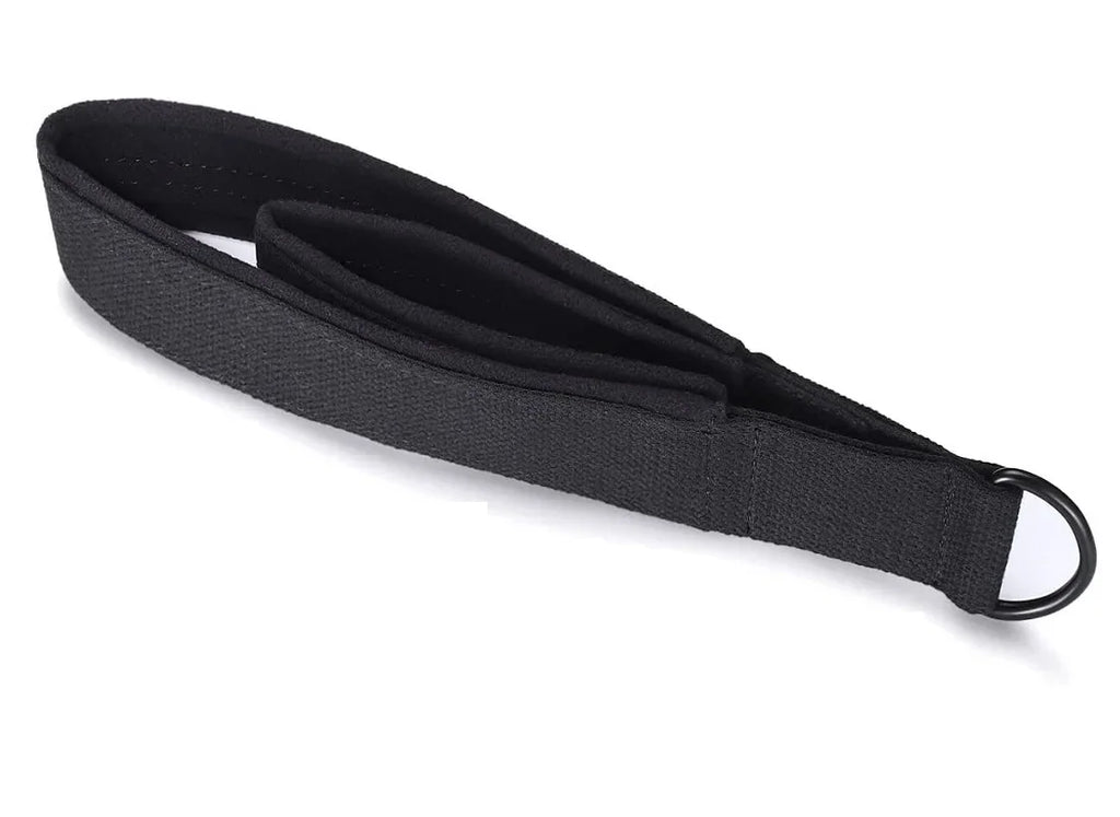 Pilates Double Ring Ankle Strap – Elastic Stretch Cord for Reformer Bed, Yoga & Resistance Training