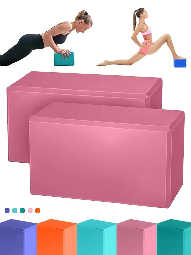EVA Pilates & Yoga Support Block – Non-Slip Foam Brick product image