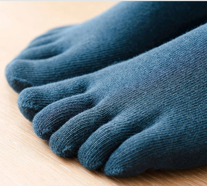 Five-Toe Non-Slip Pilates Socks for Women – Silicone Grip product image