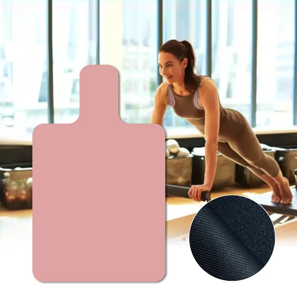 Suede Non-Slip Pilates Reformer Mat – Sweat-Grip Carriage Cover product image