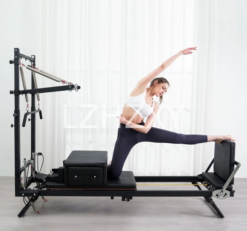 Foldable Half Tower Pilates Reformer – Home Studio Machine product image