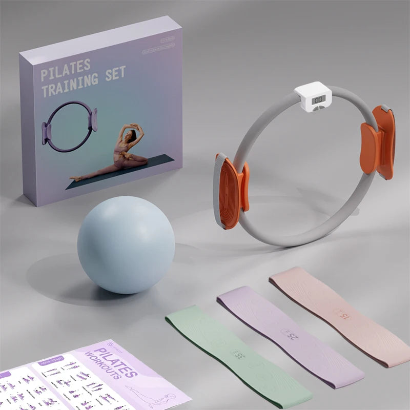 Pilates ring fitness circle set product gallery image