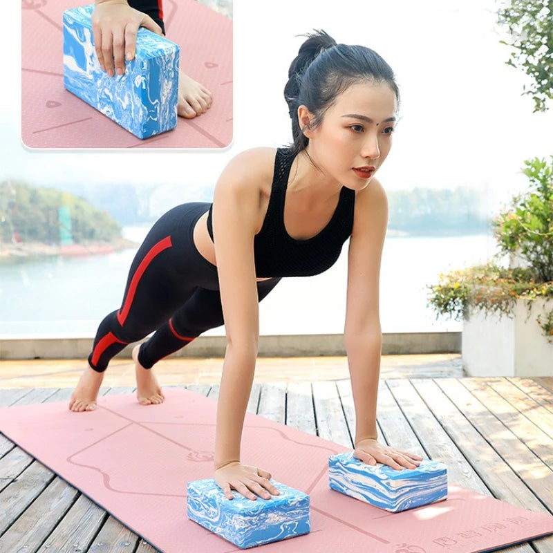 EVA Yoga Blocks 2-Pack – Non-Slip High-Density Pilates Bricks product image