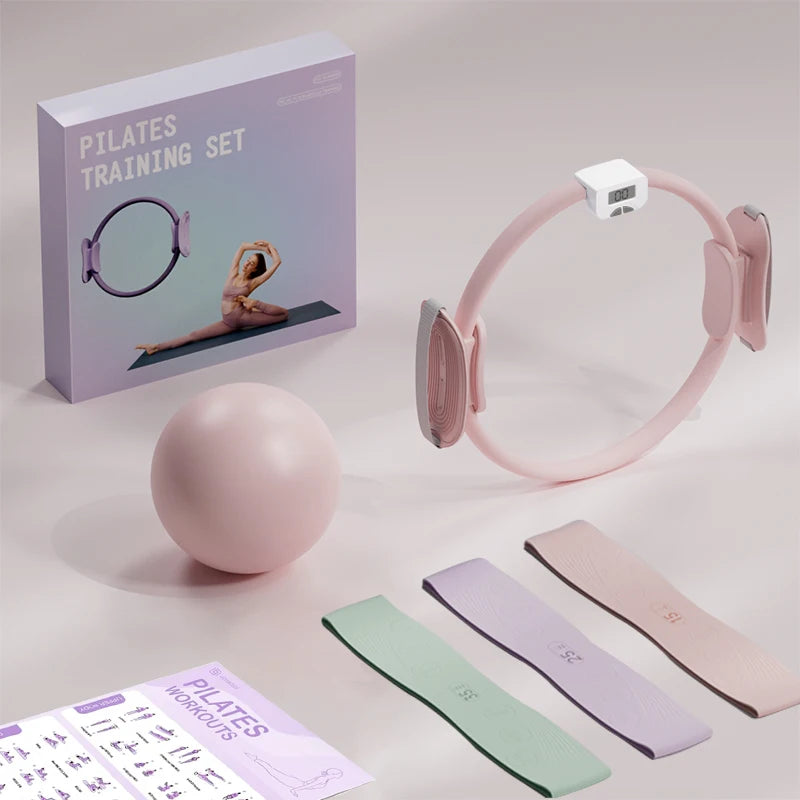 Pilates ring fitness circle set product gallery image
