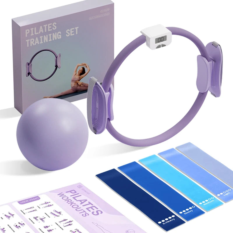 Pilates ring fitness circle set product gallery image