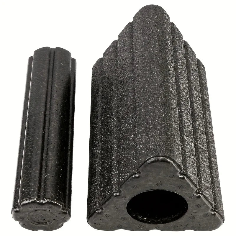 2-in-1 Triangle EPP Foam Roller & Wedge Block – Neck, Back, Hip & Leg Massage for Pilates