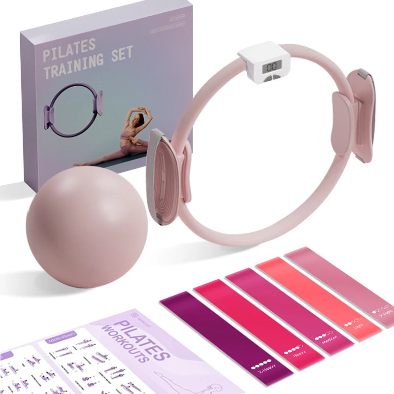Pilates ring fitness circle set product gallery image