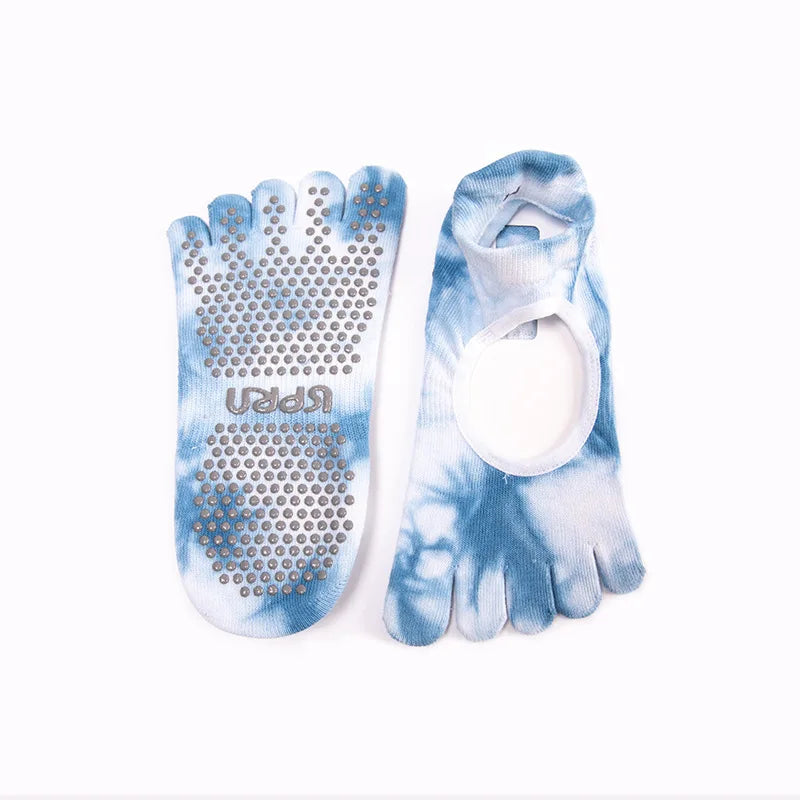 Professional Pilates Grip Socks for Women – Silicone Non-Slip product image