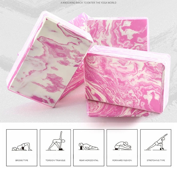 EVA Yoga Blocks 2-Pack – Non-Slip High-Density Pilates Bricks product image
