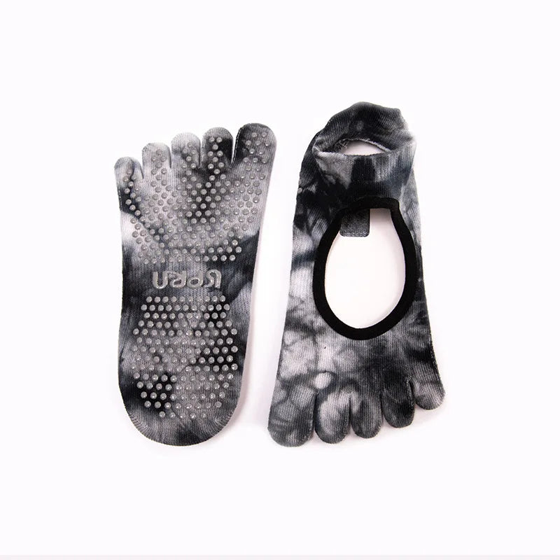 Professional Pilates Grip Socks for Women – Silicone Non-Slip product image
