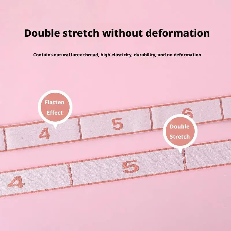 Pilates Stretch Resistance Band – 8-Level Multi-Segment for Yoga, Dance & Flexibility Training
