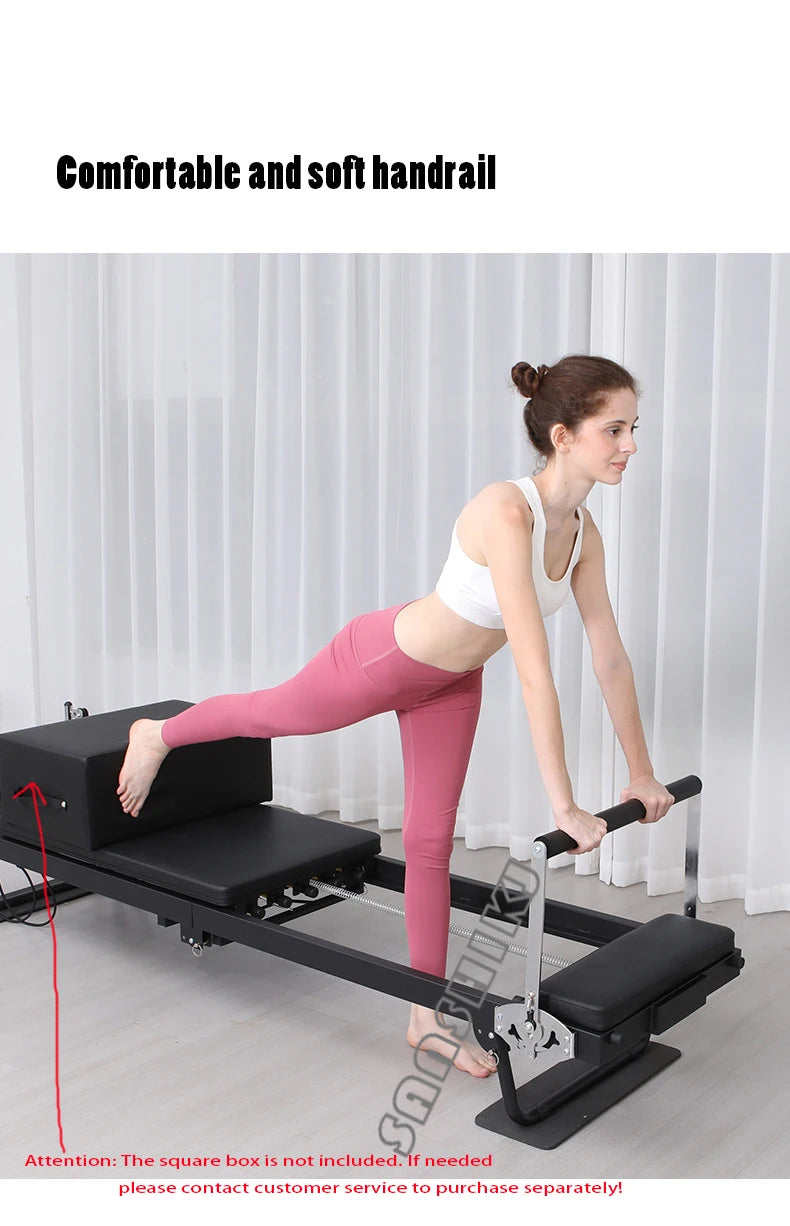 Home Pilates Reformer Bed – Upgraded Foldable Studio Machine product image