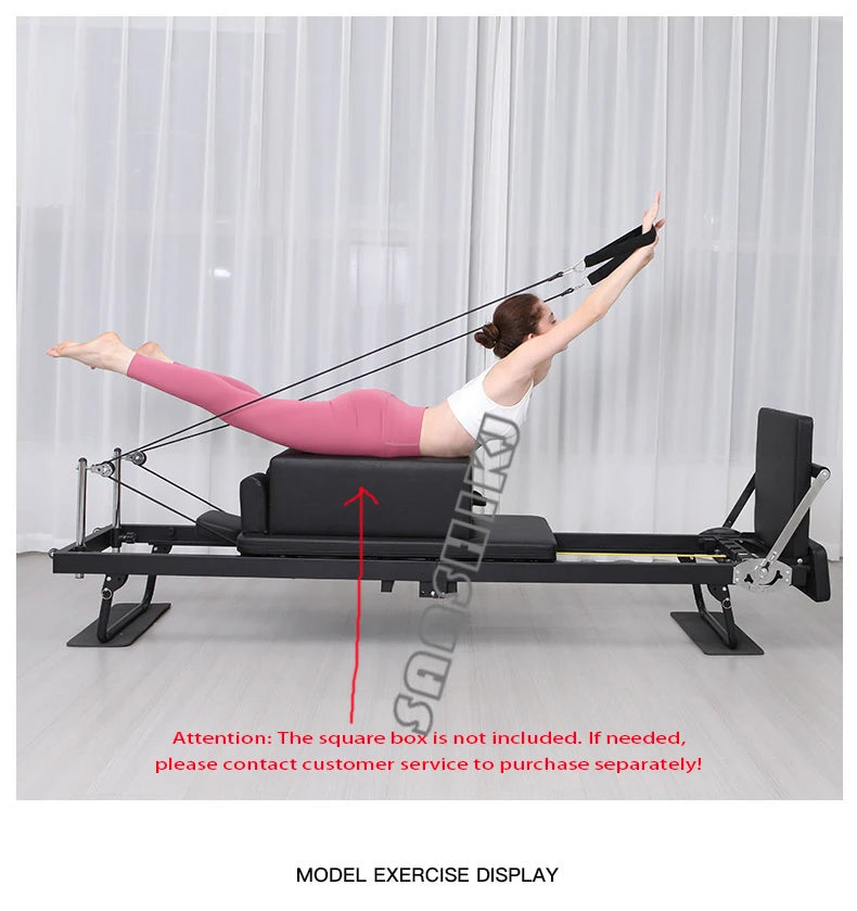 Second-Generation Folding Pilates Reformer Bed – Home Studio product image