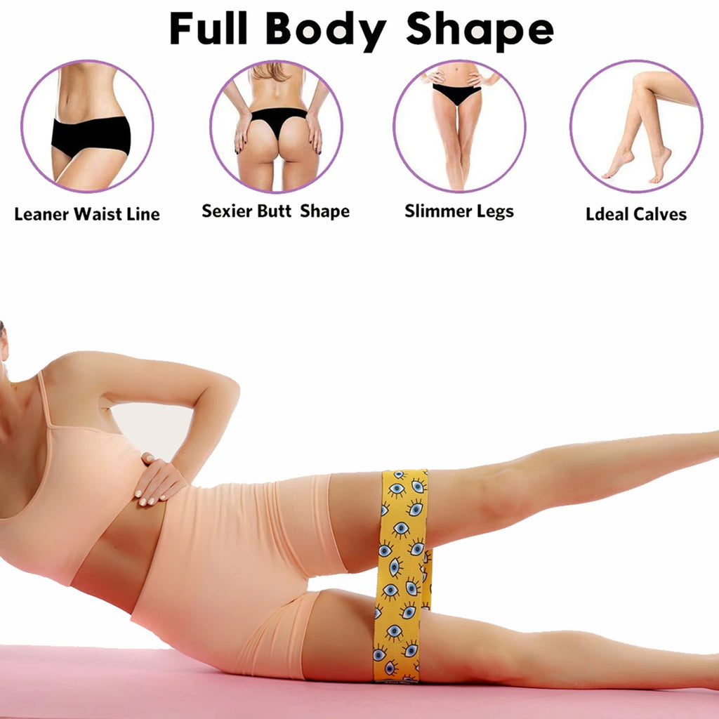 Pilates Flexband – Booty & Leg Resistance Band for Women | Glute, Waist & Hip Training