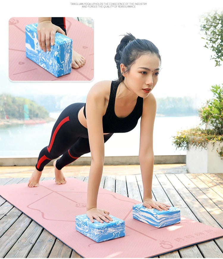 EVA Yoga Blocks 2-Pack – Non-Slip High-Density Pilates Bricks product image
