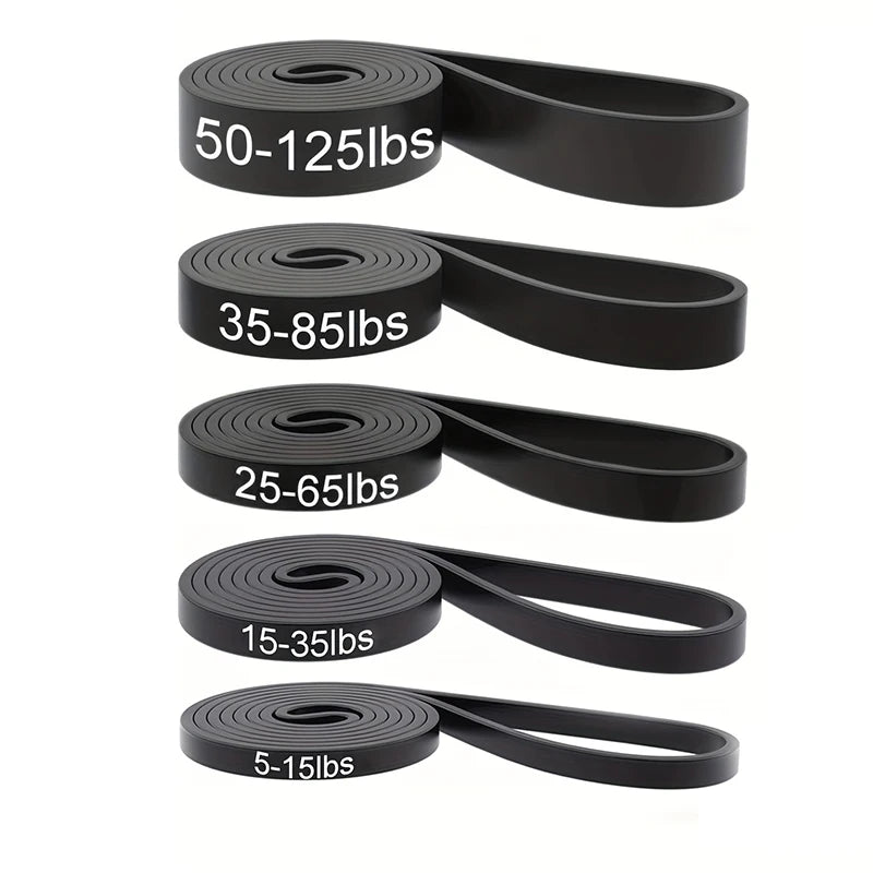 Pilates Stackable TPE Resistance Bands – Full-Body Strength Training, Stretching & Home Gym
