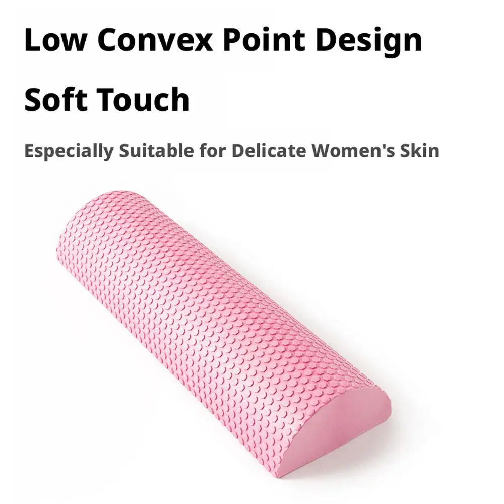 Half Round EVA Foam Roller – Balance Training & Muscle Recovery for Pilates
