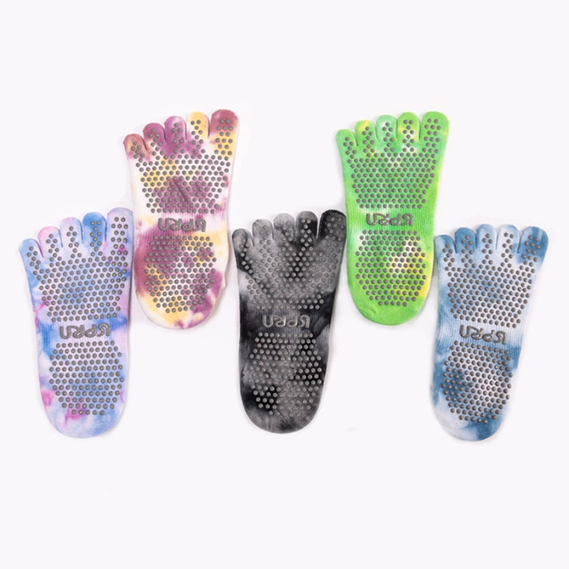 Professional Pilates Grip Socks for Women – Silicone Non-Slip product image