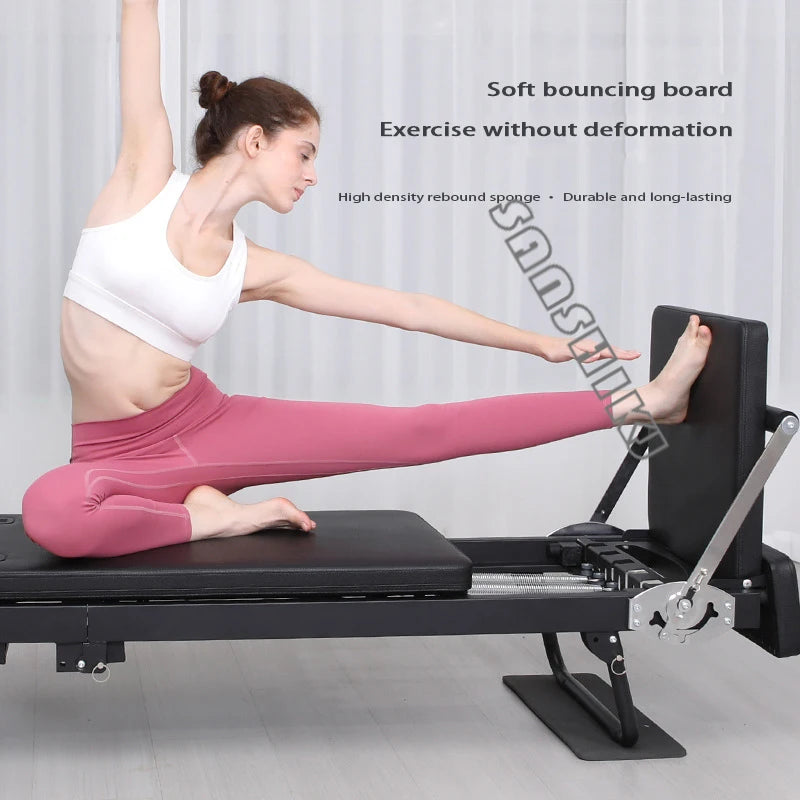 Home Pilates Reformer Bed – Upgraded Foldable Studio Machine product image