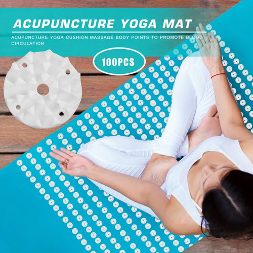 Acupressure Mat Spikes 100pcs – Lotus Needle Inserts for Yoga & Pilates product image