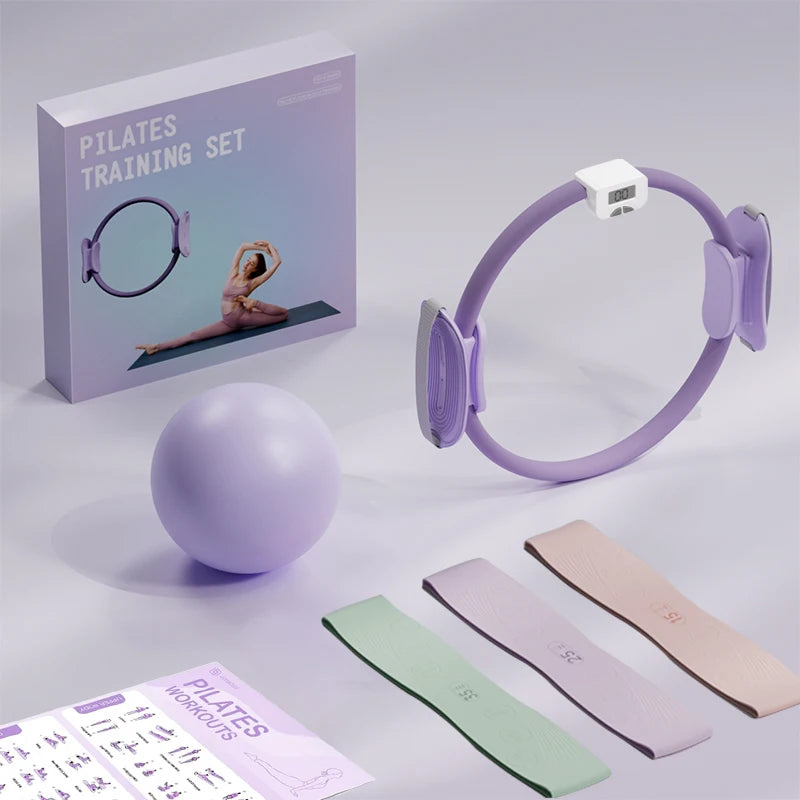 Pilates ring fitness circle set product gallery image