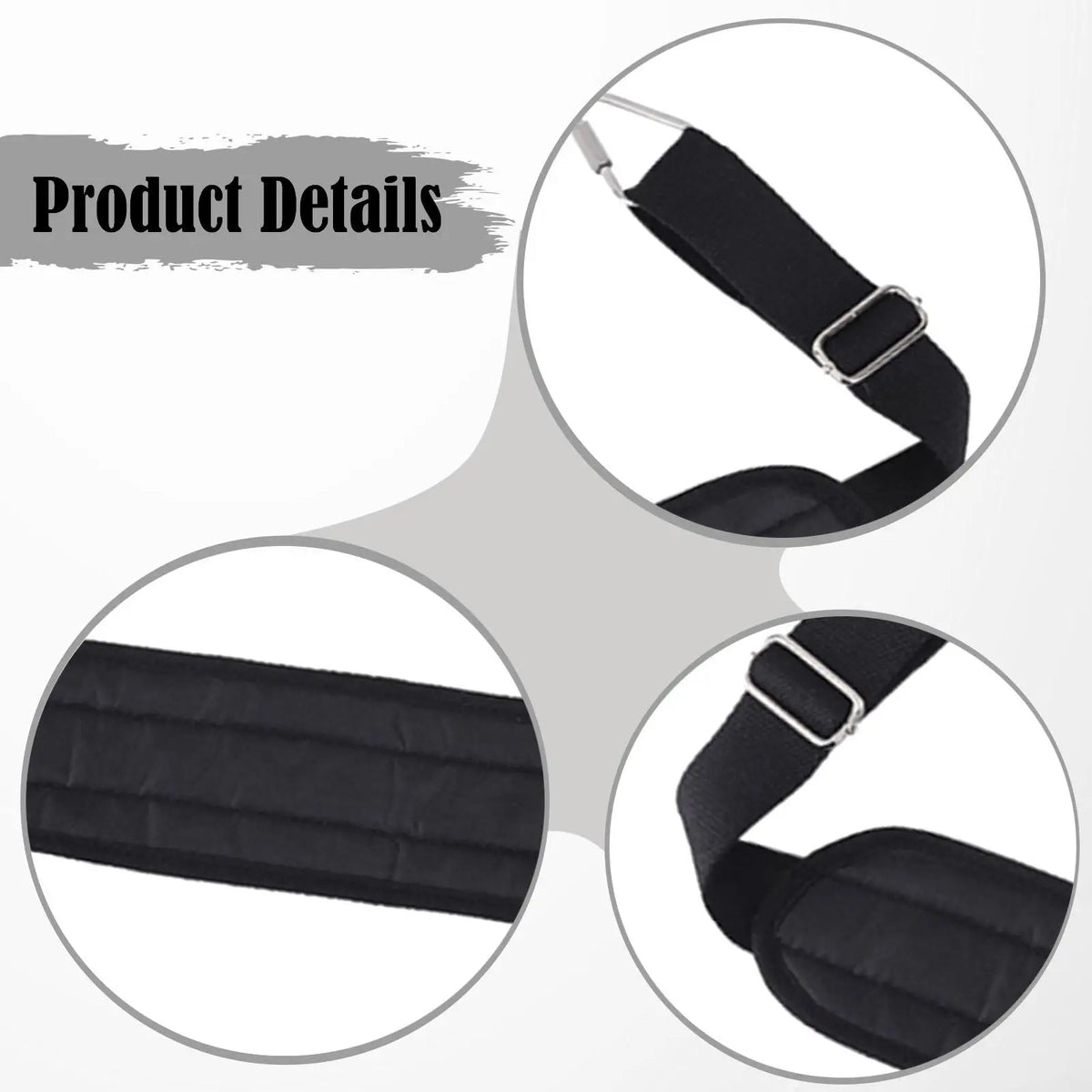 Pilates Reformer Foot Strap – Adjustable 76–100cm for Core Training, Leg Work & Full-Body Workout