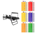 Adjustable Home Pilates Reformer – Multi-Resistance Studio Bed product image