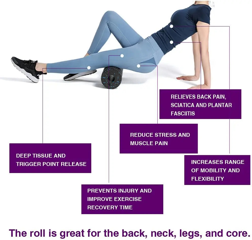 High-Density Pilates Foam Roller product image