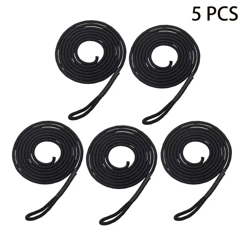 Pilates Reformer Double Loop Pull Rope – 1, 3 or 5pcs | Multi-Purpose Resistance Band & Stretch Accessory
