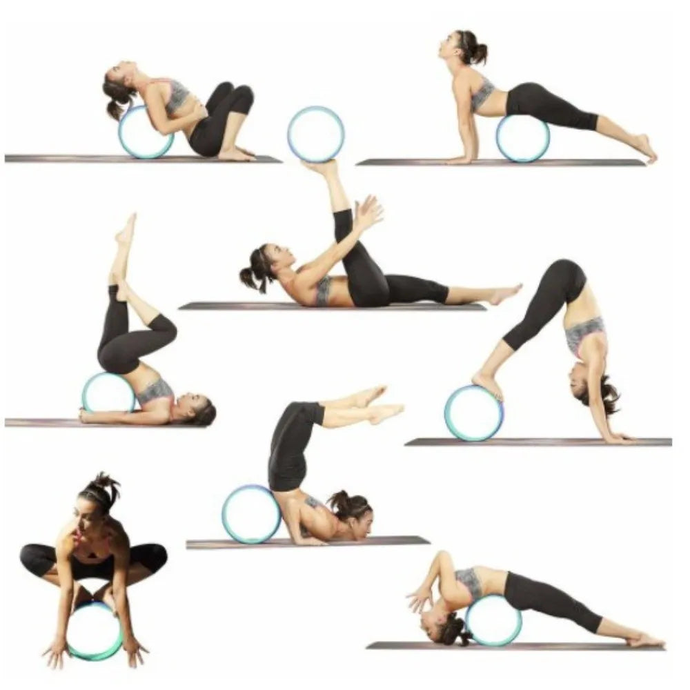 Pilates Yoga Wheel for Back Stretching & Muscle Recovery product image
