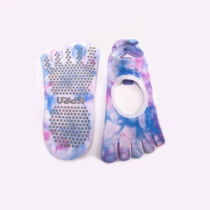 Professional Pilates Grip Socks for Women – Silicone Non-Slip product image