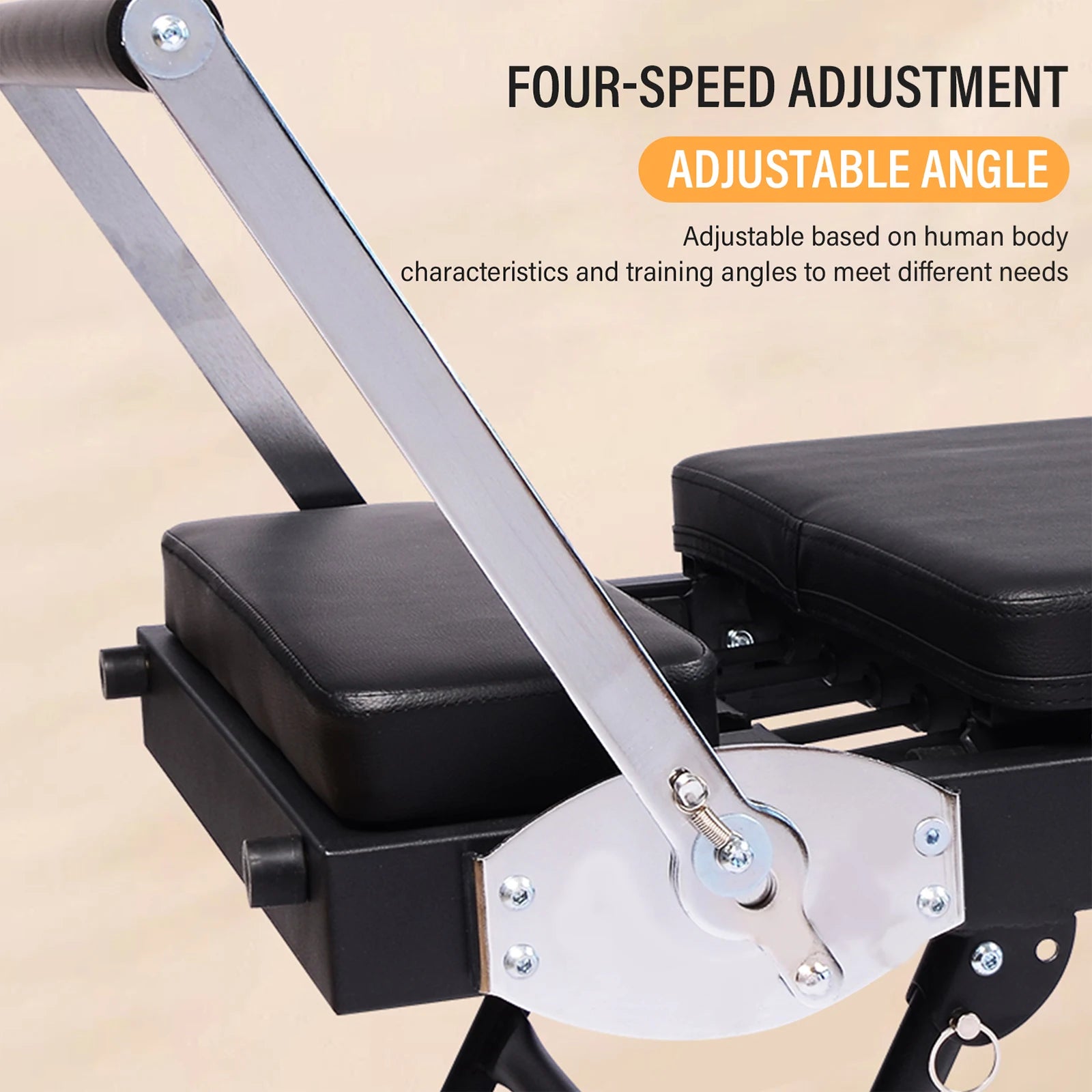 Adjustable Home Pilates Reformer – Multi-Resistance Studio Bed product image