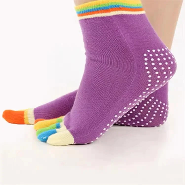Non-Slip Yoga Grip Socks for Women – 6 Pairs Multipack product image