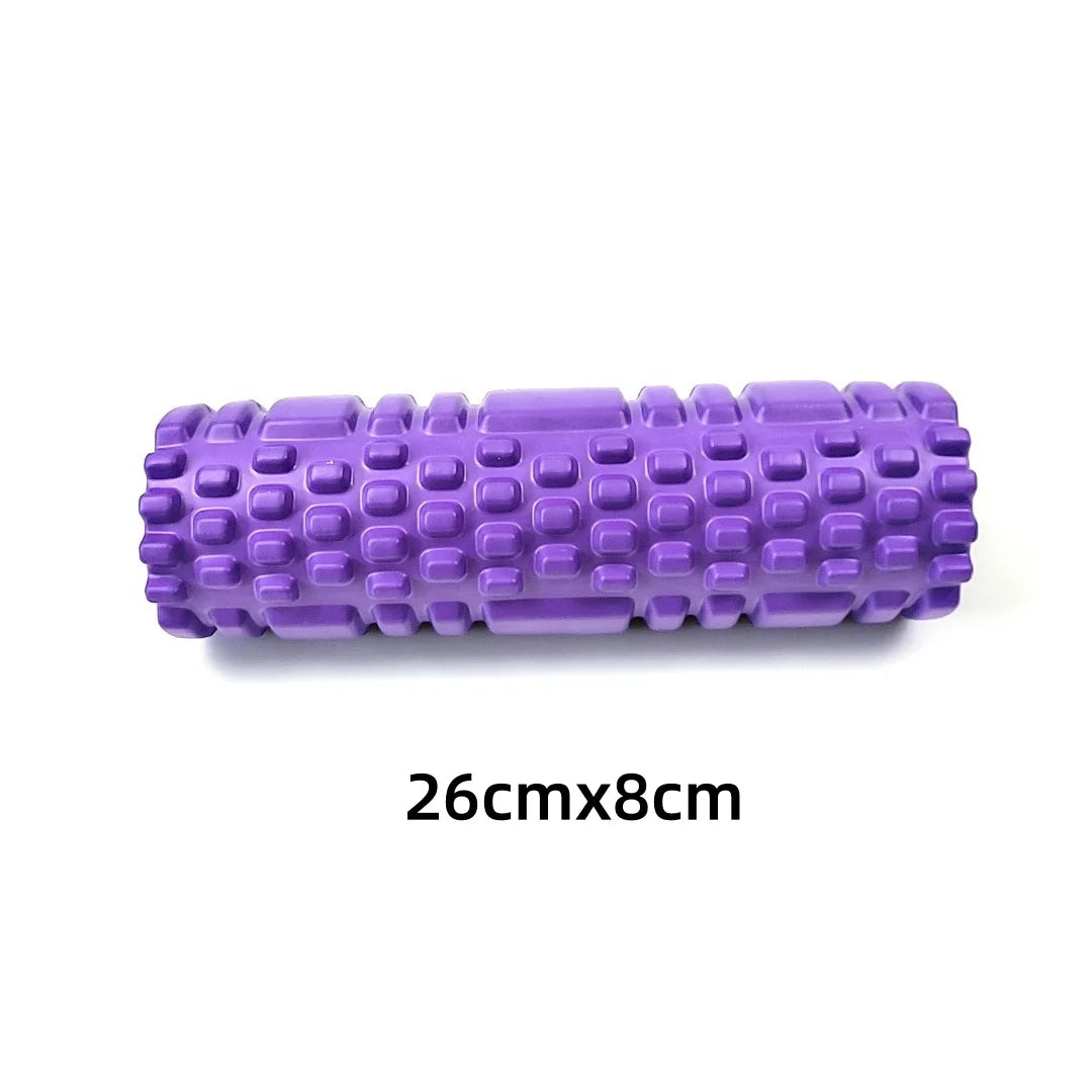 Pilates Hollow Foam Roller – 3D Floating Texture for Muscle Massage, Fascia Release & Yoga Recovery