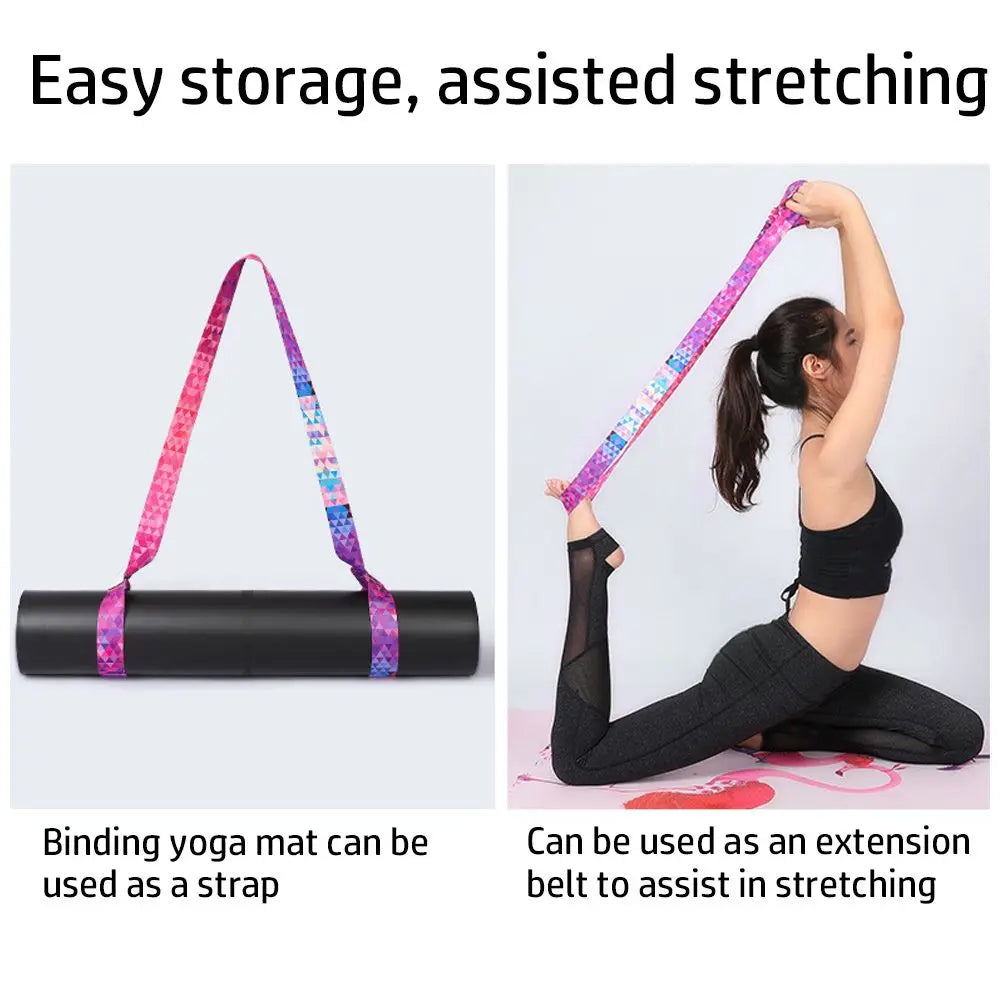 Adjustable Yoga Mat Strap Carrier – Nylon Sling Belt for Gym & Studio product image