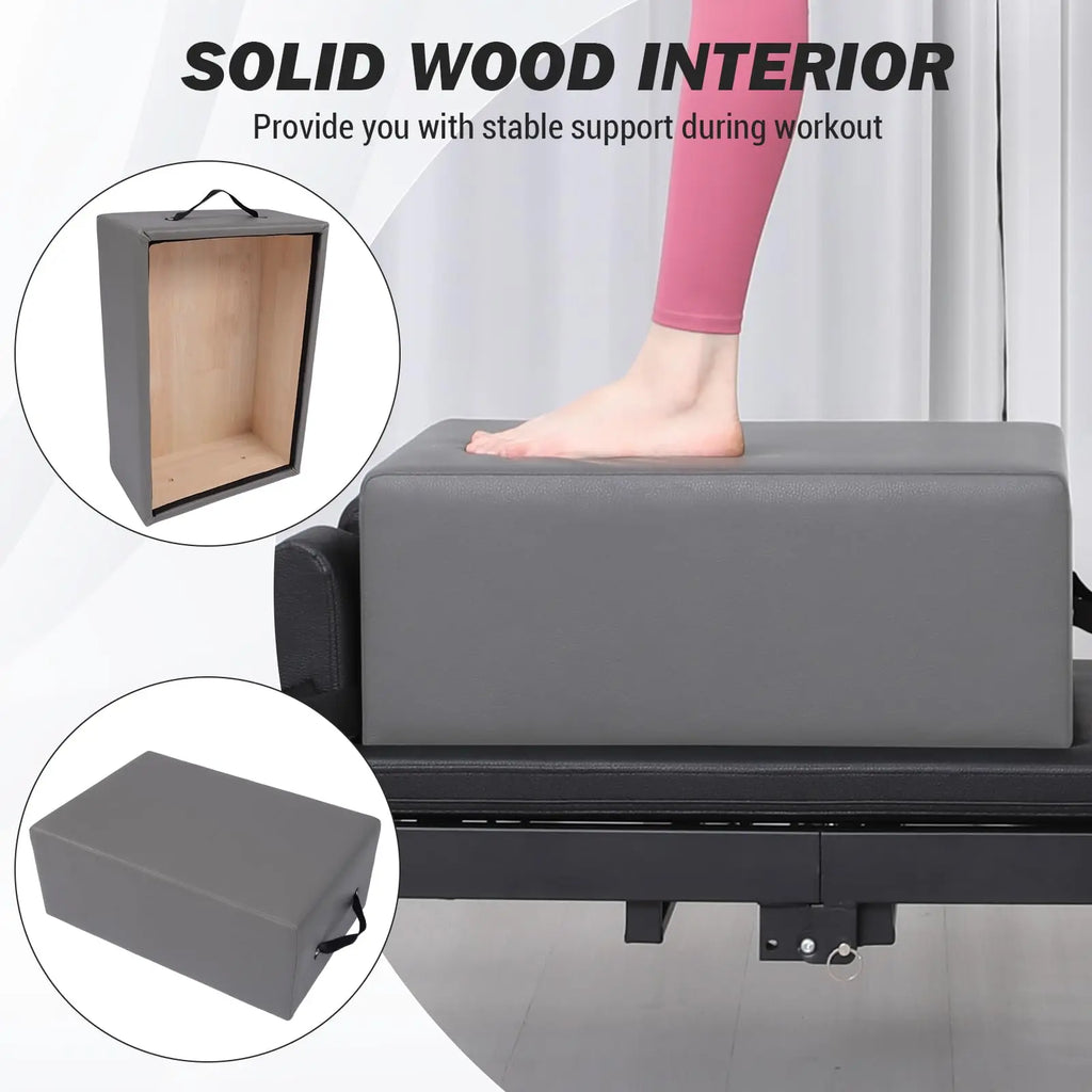 Portable Pilates Reformer Sitting Box – Home Workout Accessory product image