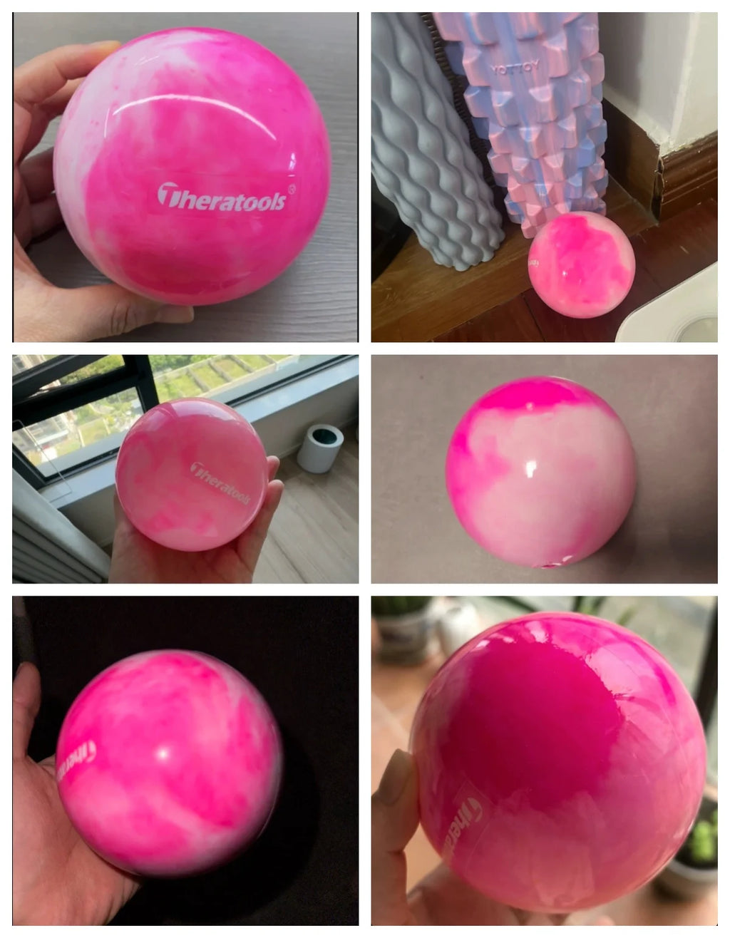 Pilates Fascia Release Ball – Soft Myofascial Massage Prop product image