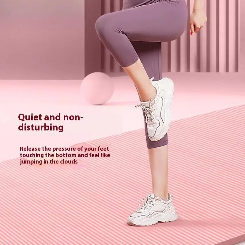 10mm Non-Slip Pilates & Yoga Mat – Extra Thick Home Gym Mat product image