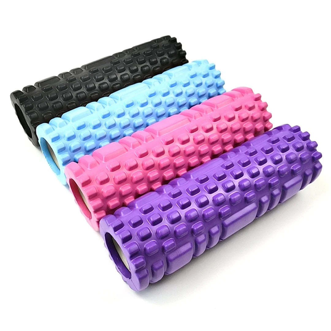 Pilates Hollow Foam Roller – 3D Floating Texture for Muscle Massage, Fascia Release & Yoga Recovery