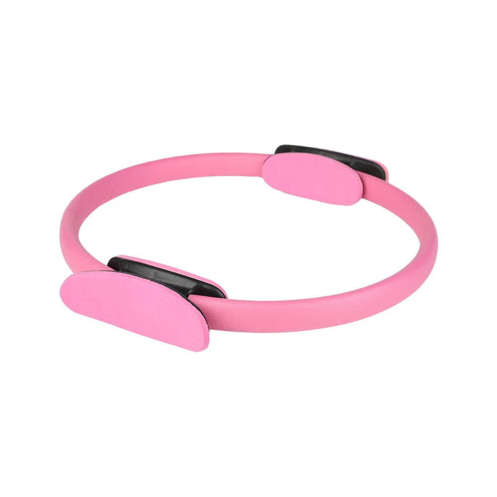 Pilates ring fitness circle with non-slip handles product gallery image