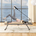 Foldable Pilates Reformer – Alloy Springs, 330 lbs Capacity for Beginners product image